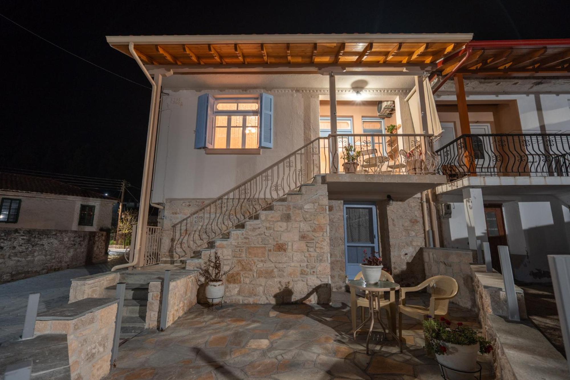 Patriko Retro House Villa Fourka Dış mekan fotoğraf