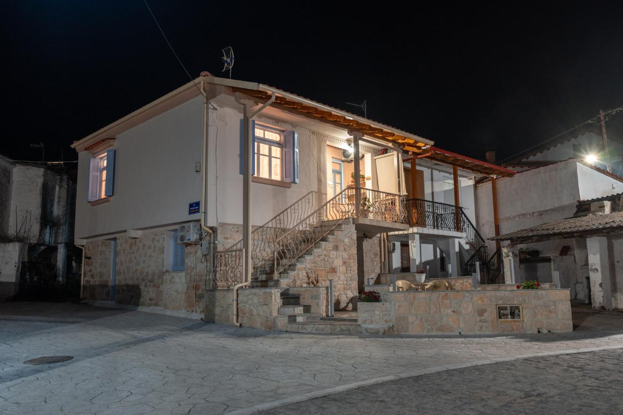 Patriko Retro House Villa Fourka Dış mekan fotoğraf