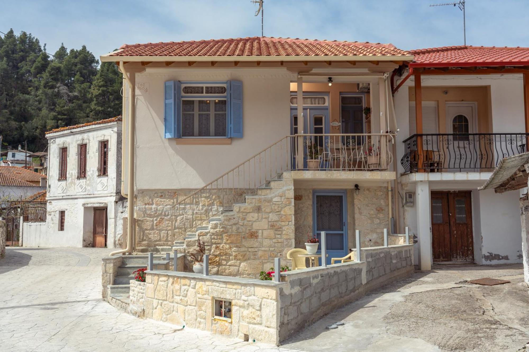 Patriko Retro House Villa Fourka Dış mekan fotoğraf